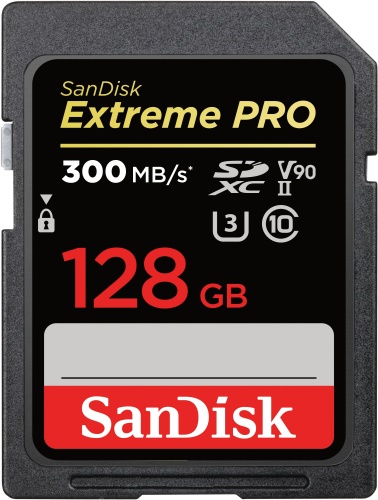 SANDISK SD EXTREME PRO UHS-II V90 128GB