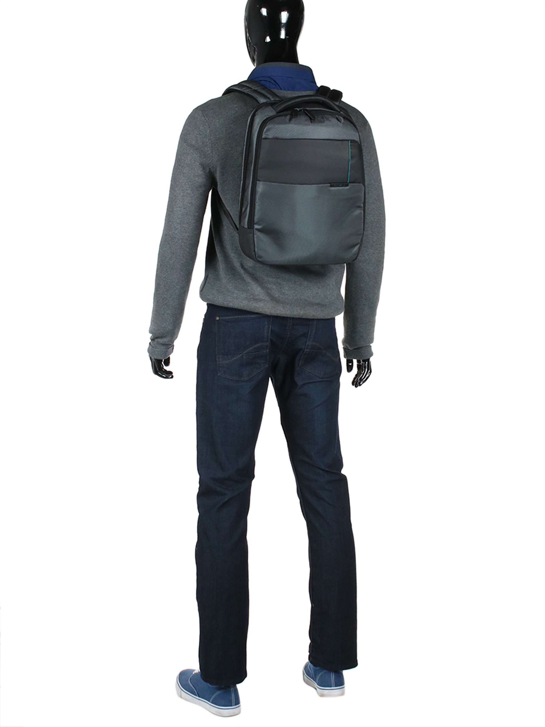 SAMSONITE CARTELLA ZAINO Porta PC 15.6 Exp Openroad space blue -  Cappelleria Trussardi Clusone Bg