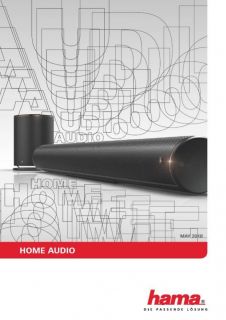 Catalogo Hama Home Audio (inglese)